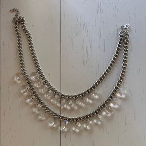 Stella & Dot Multi Chain with Clear Stones